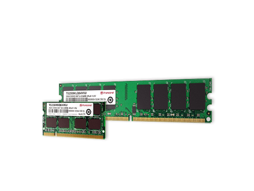 Transcend DDR2 y DDR para equipos legados